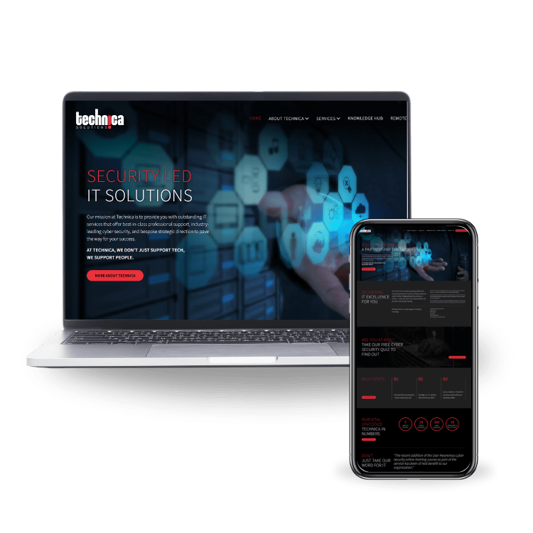 Technica Solutions - Website