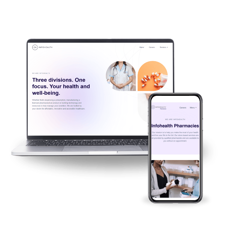 Infohealth - Website